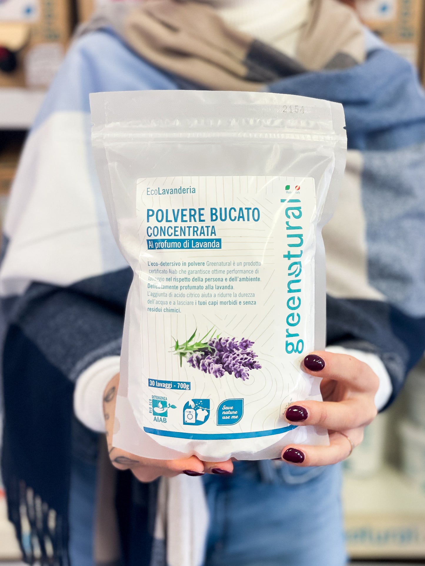 Greenatural Polvere Bucato Lavanda
