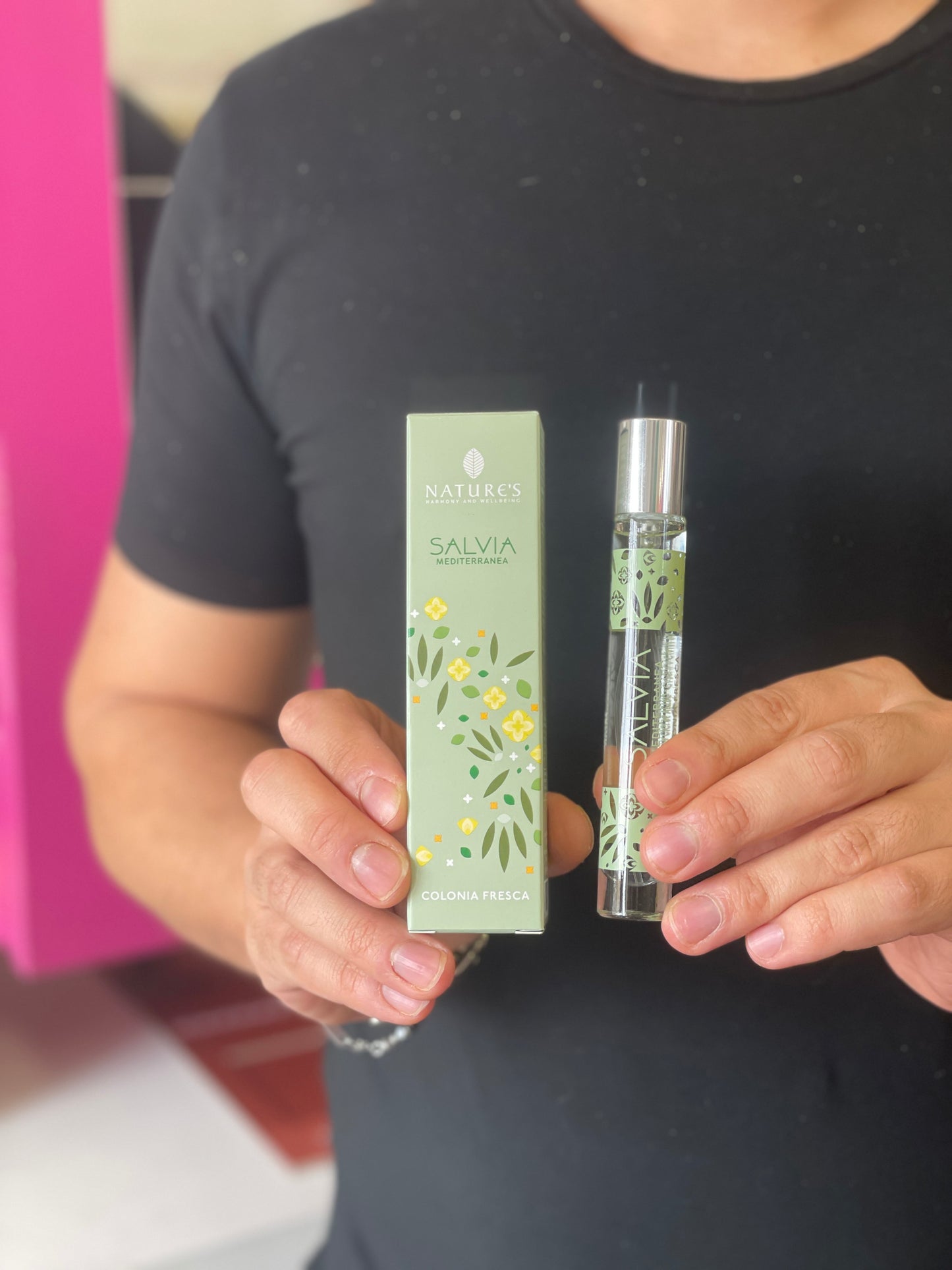 Nature's Salvia Mediterranea Colonia Fresca Travel Size