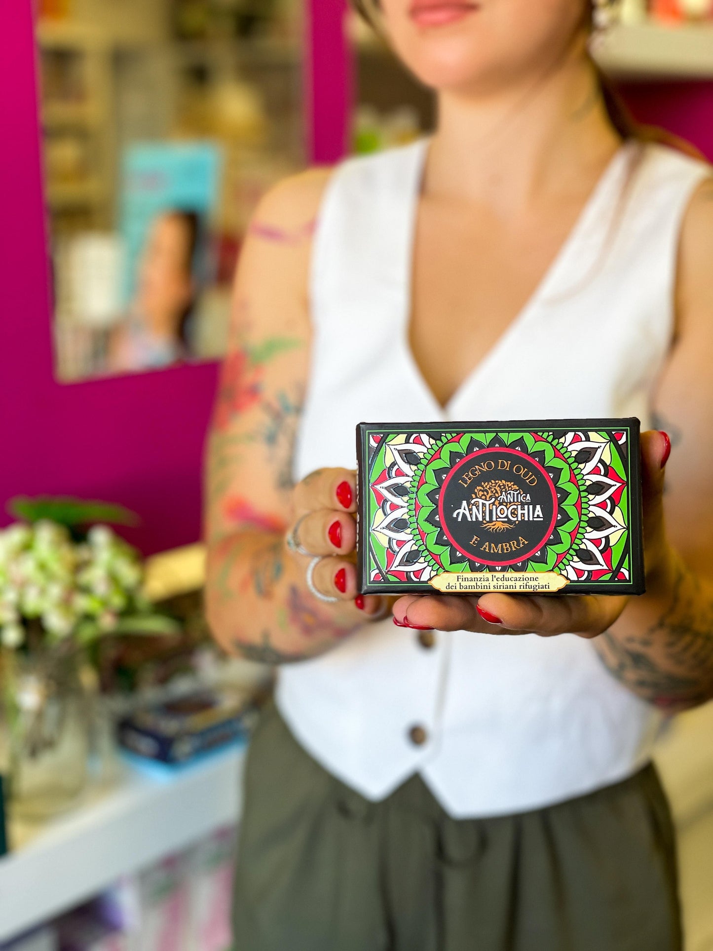 Syriana Sapone di Aleppo profumato al legno di oud e ambra