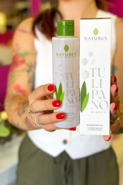 Nature's Tulipano Bianco Bagnodoccia