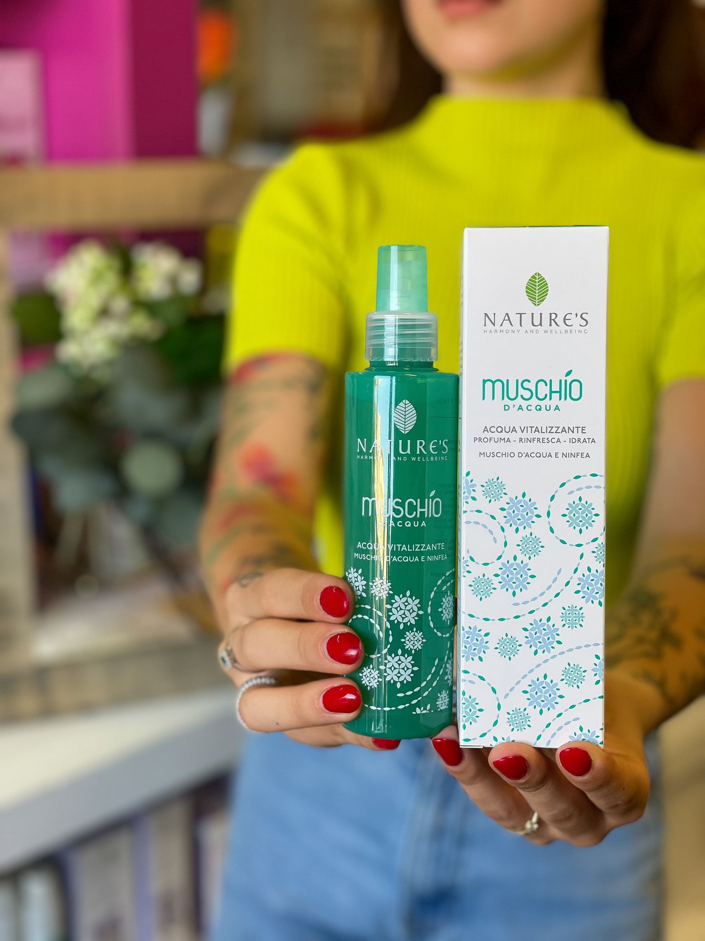Nature's Muschio d'acqua Acqua Vitalizzante