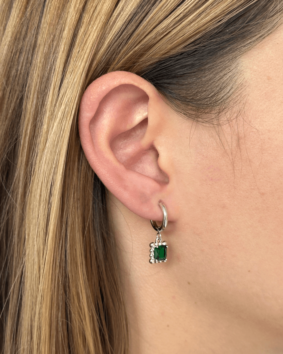 Veramè Orecchini Esmeralda Argento