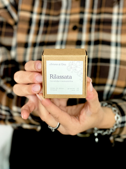 Cialda di cera soia | Rilassata