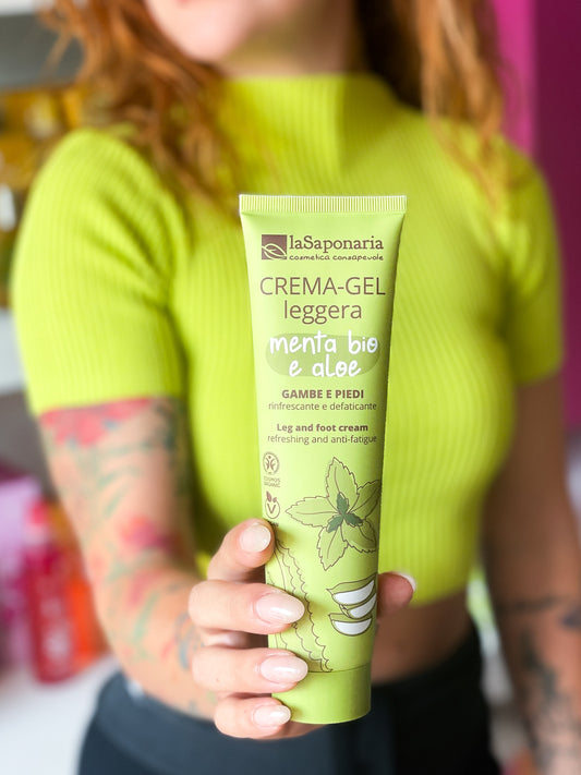 La Saponaria Crema Gel  Leggera Piedi e Gambe