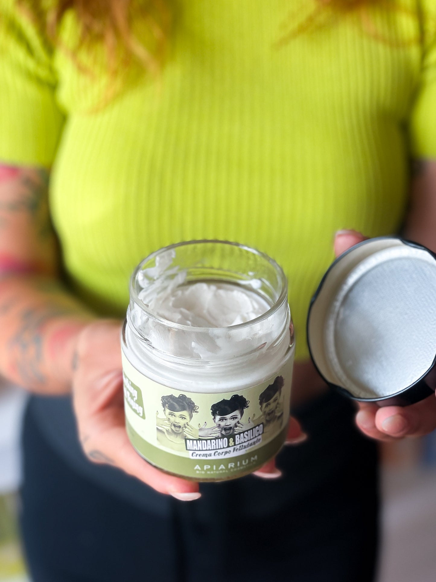 Apiarium Crema Corpo Mandarino & Basilico