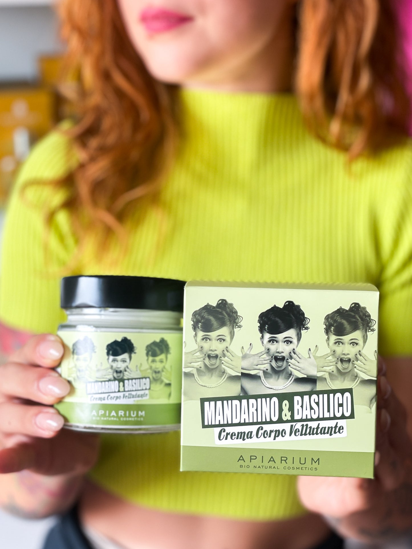 Apiarium Crema Corpo Mandarino & Basilico