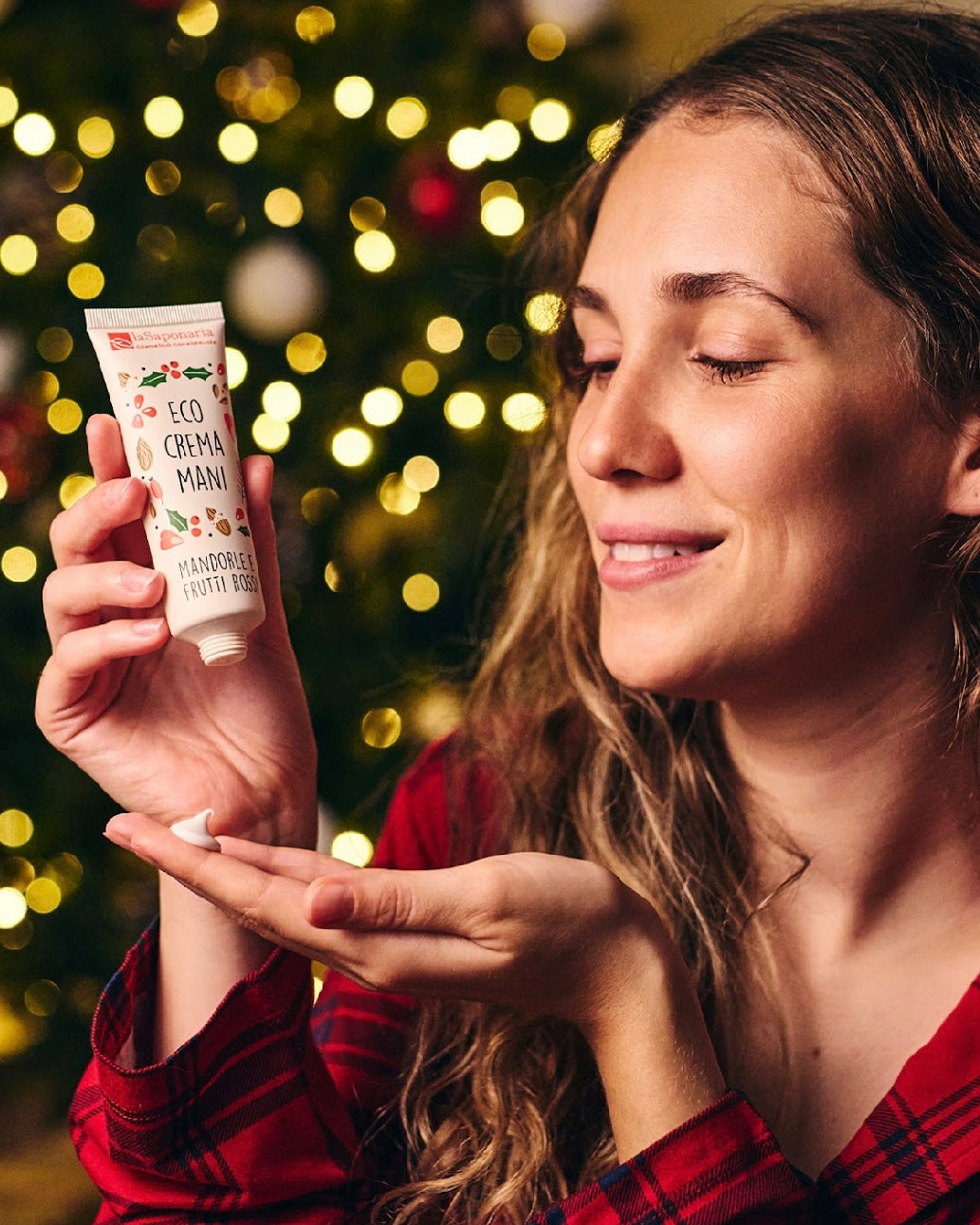 La Saponaria Crema Mani Mandorle e Frutti di Rossi