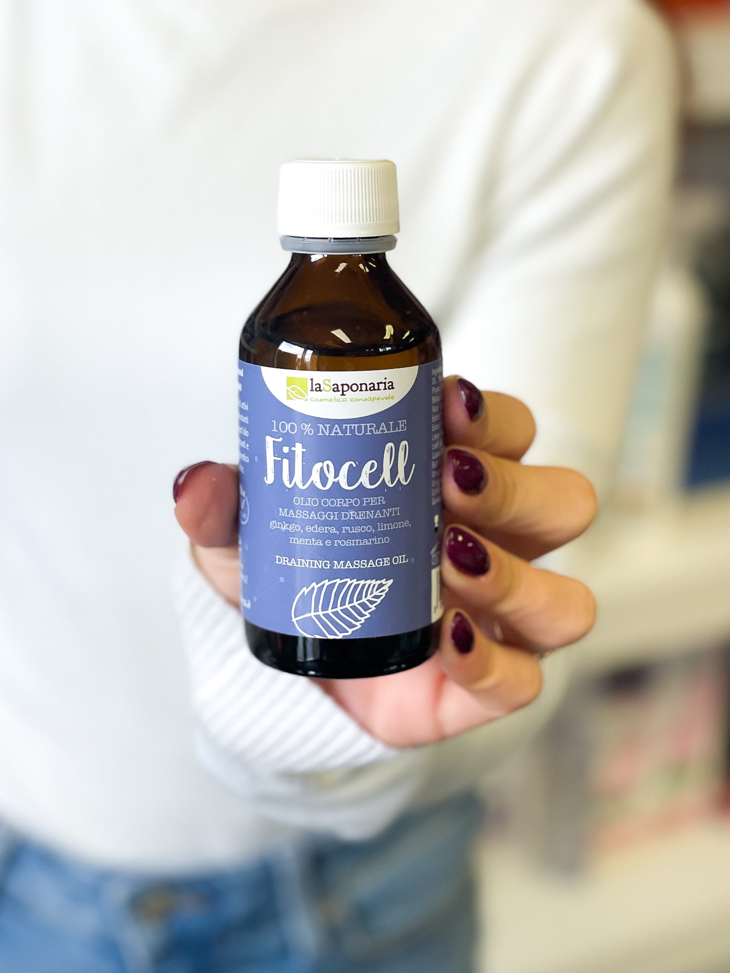 La Saponaria Fitocell Olio Da Massaggio Anticellulite