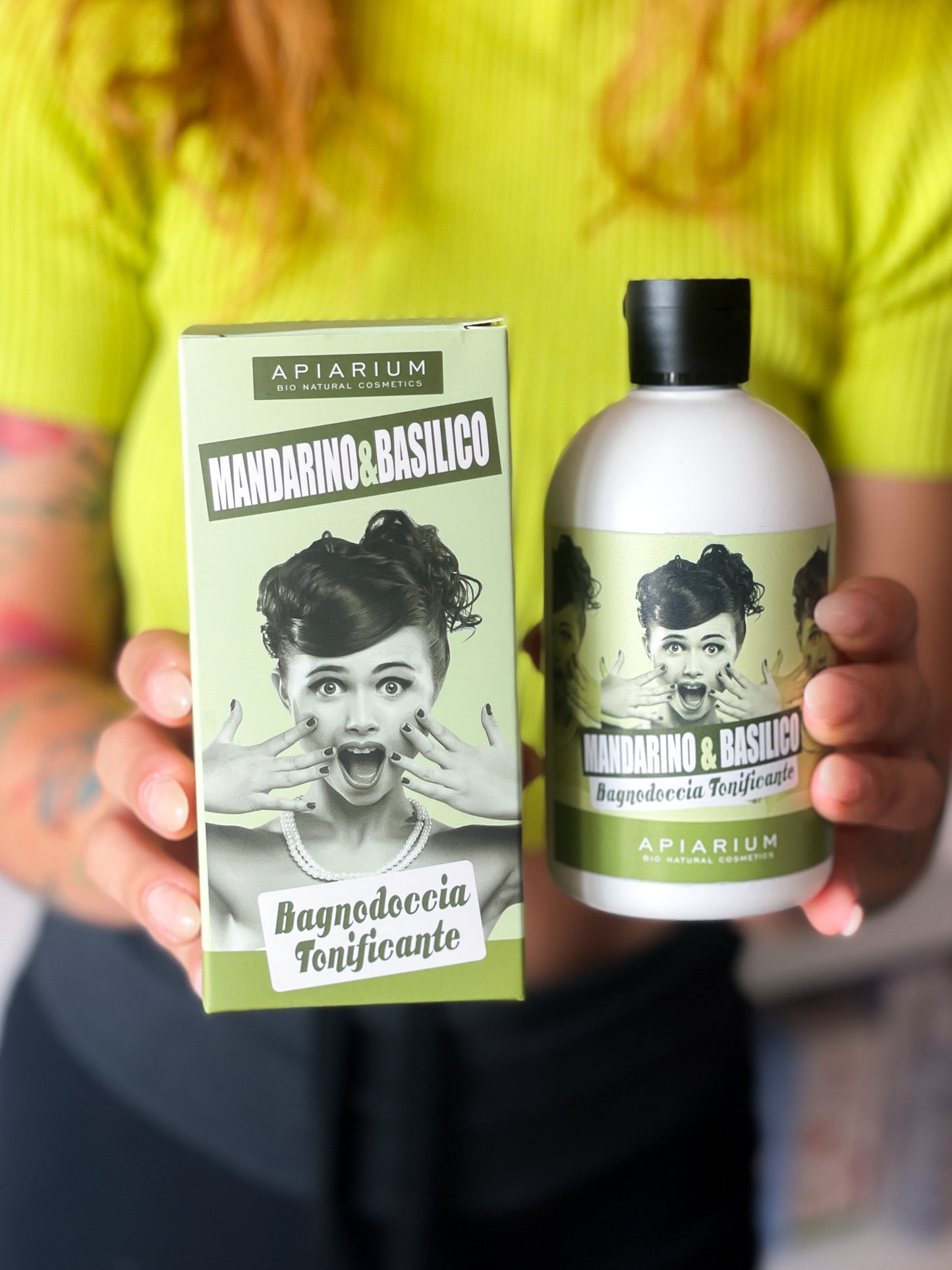 Apiarium Bagnodoccia Tonificante Mandarino &  Basilico