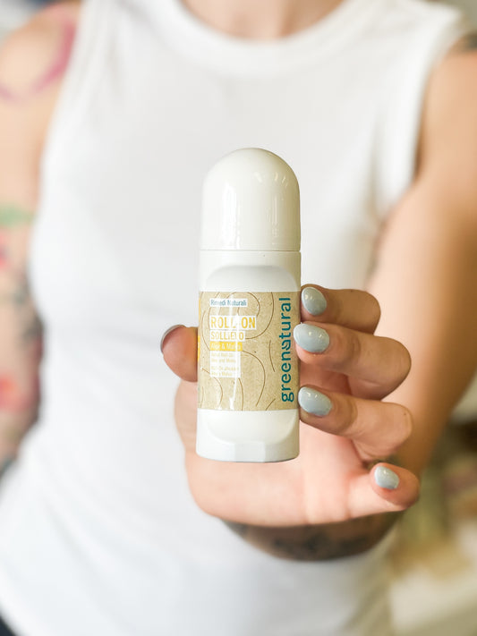 Green Natural Roll on Sollievo