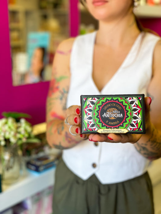 Syriana Sapone di Aleppo profumato al legno di oud e ambra