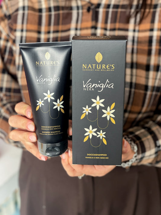 Nature's Vaniglia Nera Docciashampoo