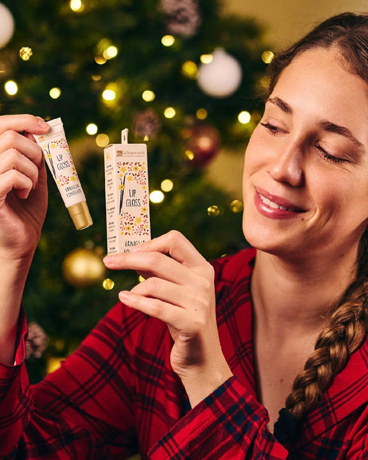 La Saponaria Lip gloss trasparente - Vaniglia fondente