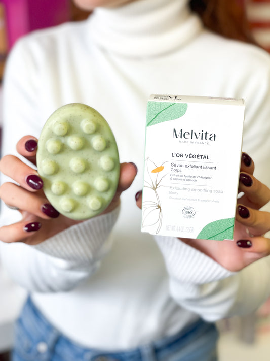 Melvita L'Or Vegetal Sapone Esfoliante