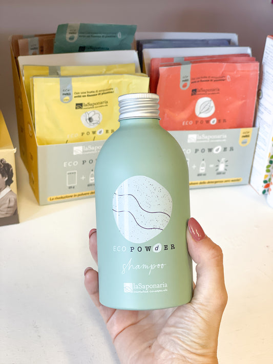 La Saponaria Dispenser refill alluminio - Eco-Shampoo