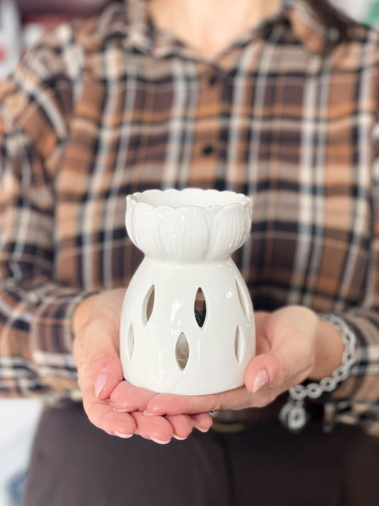 Bruciatore Fiore Bianco