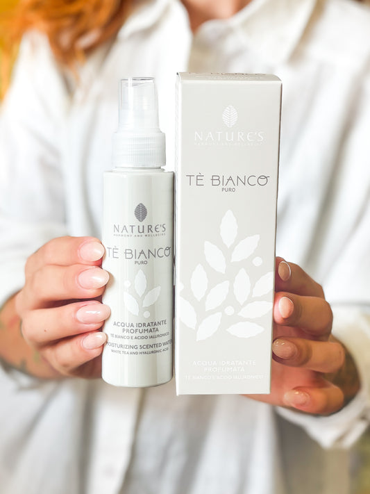 Nature's Tè Bianco Puro Acqua Idratante Profumata