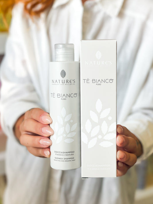 Nature's Tè Bianco Puro Docciashampoo