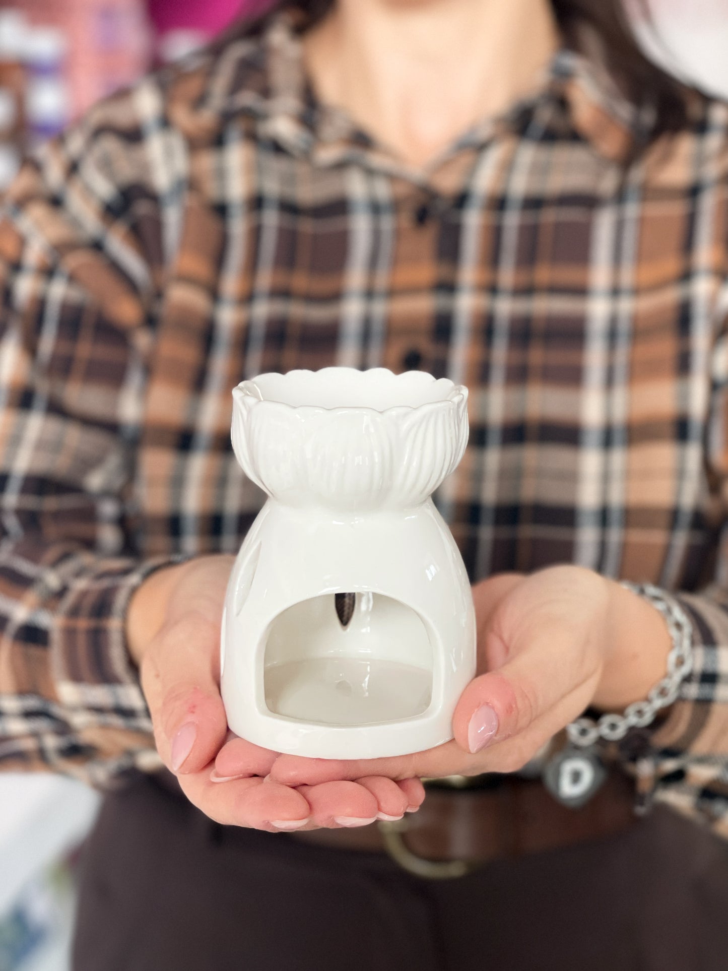 Bruciatore Fiore Bianco