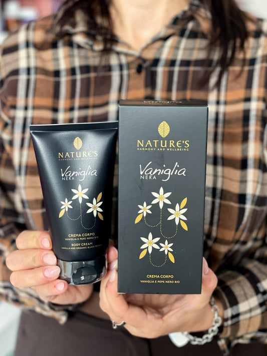 Nature's Vaniglia Nera Crema Corpo