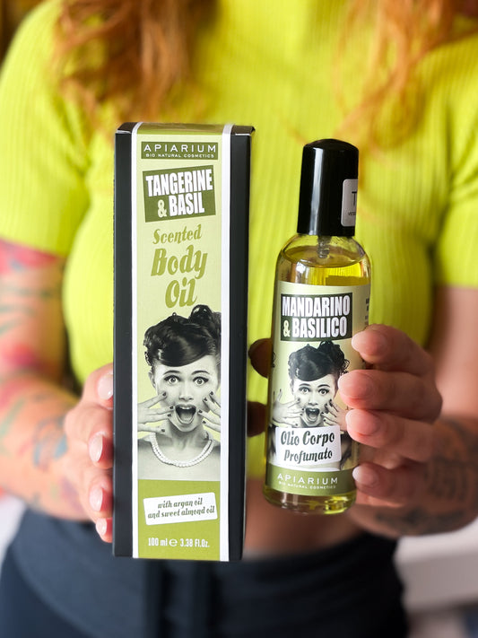 Apiarium Olio Corpo Mandarino & Basilico