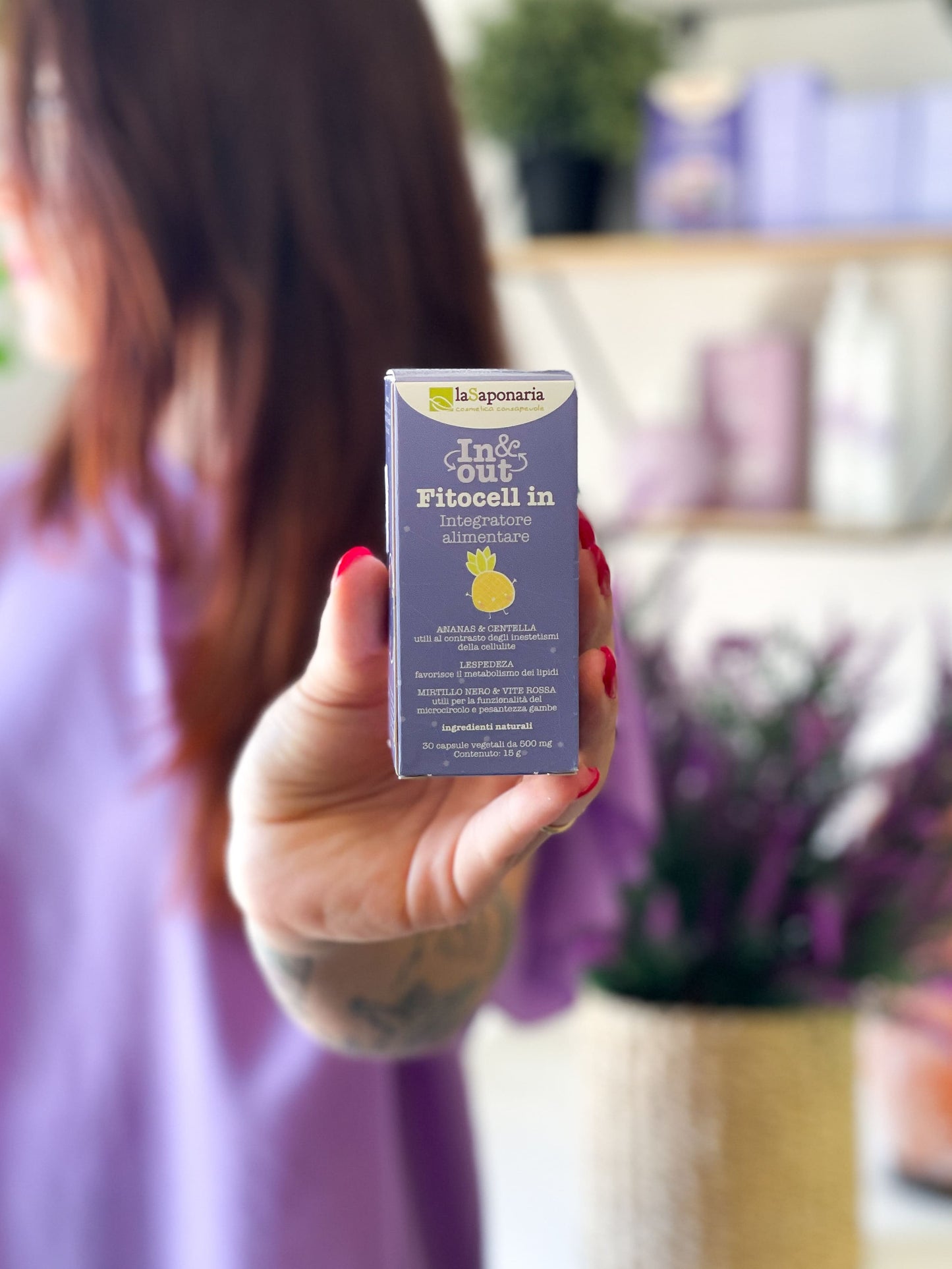 La Saponaria Fitocell In Integratore