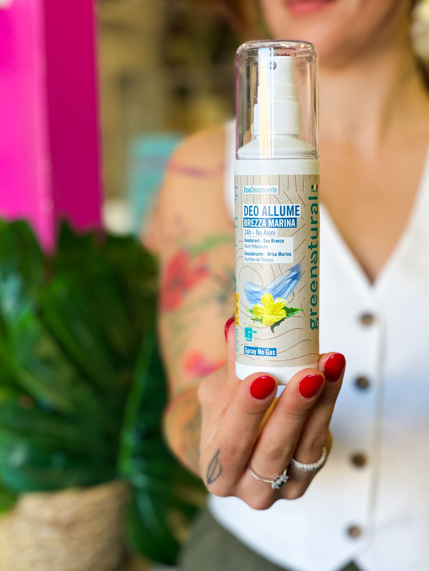 Greenatural Allume Di Potassio Spray | Brezza Marina