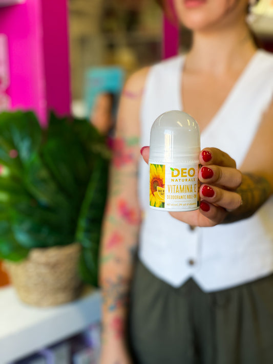 Optima Deo Natural Roll On - Vitamina E