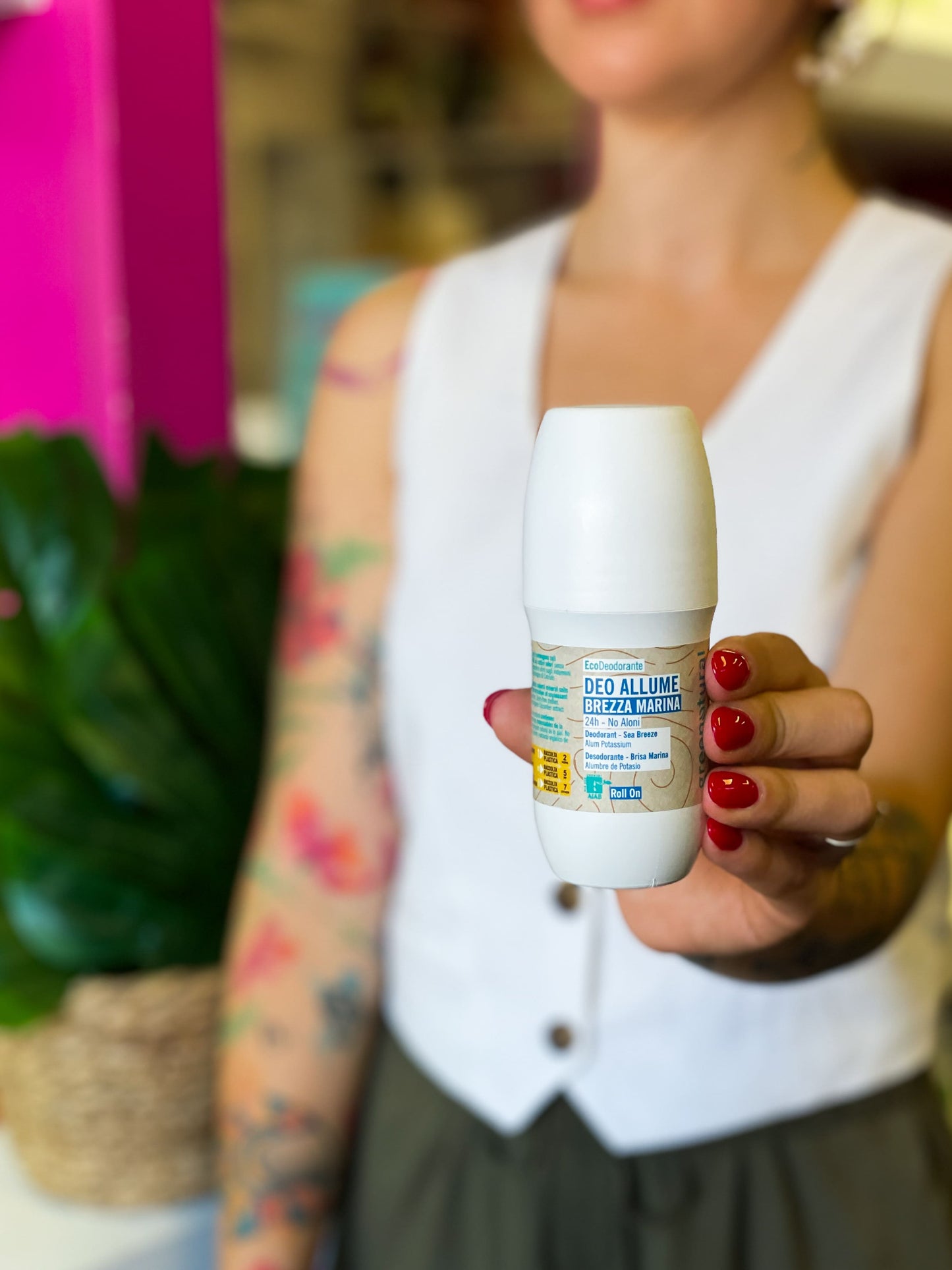 Greenatural Allume Di Potassio Roll On | Brezza Marina