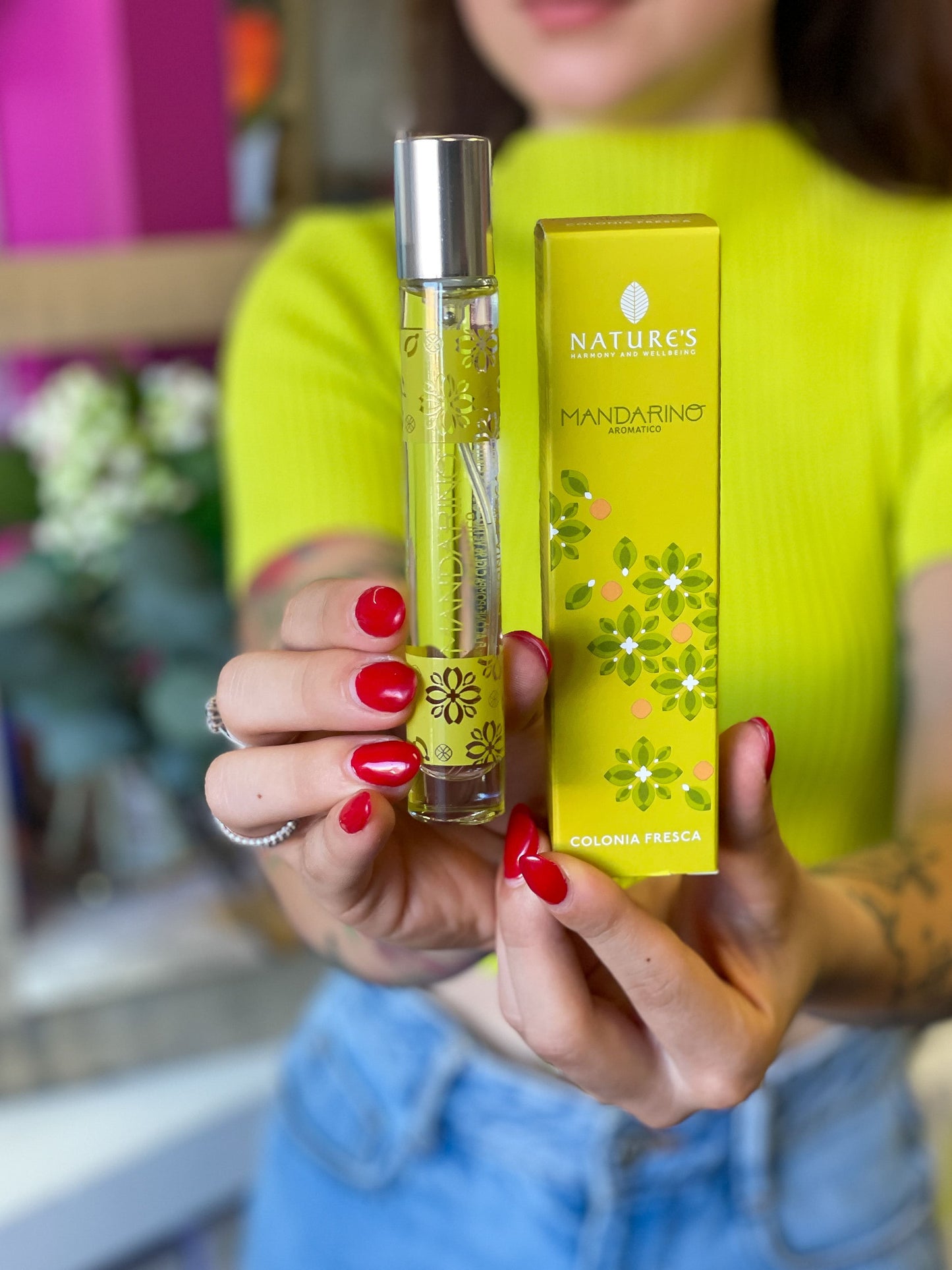 Nature's Mandarino Aromatico Colonia Fresca | Travel Size