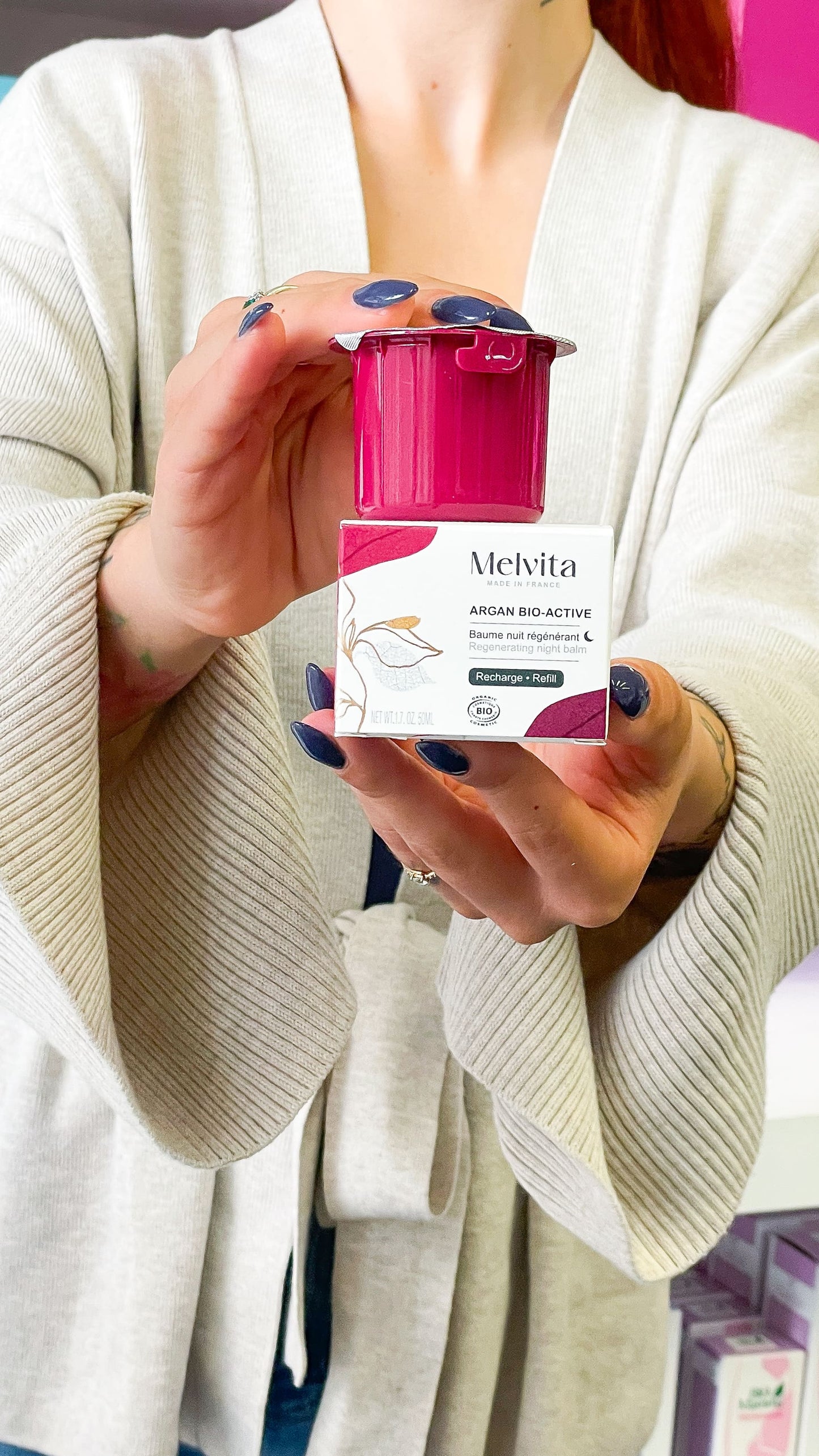 Melvita New Argan Bio Active Night Balm Refill