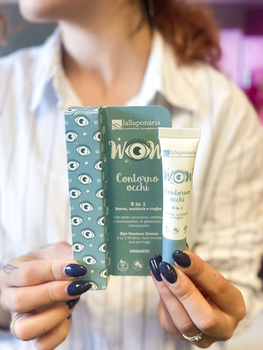 La Saponaria Wow Crema contorno occhi 3 in 1