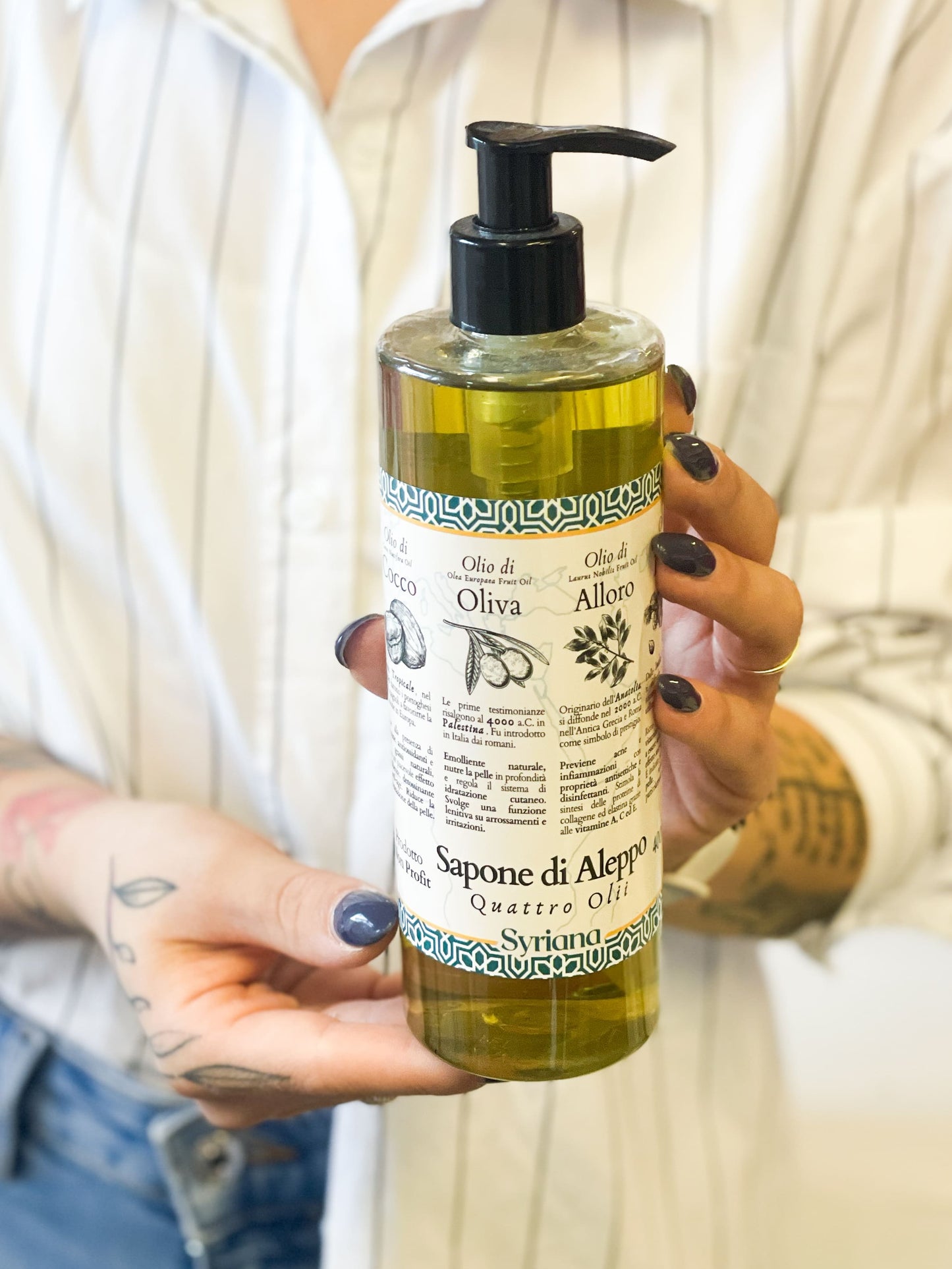 Syriana Sapone di Aleppo Liquido
